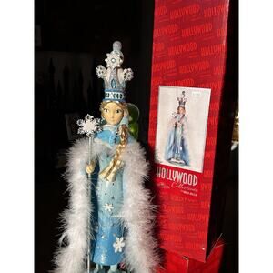 Kurt S. Adler Nutcracker Snow Princess Christmas Statue Decoration
